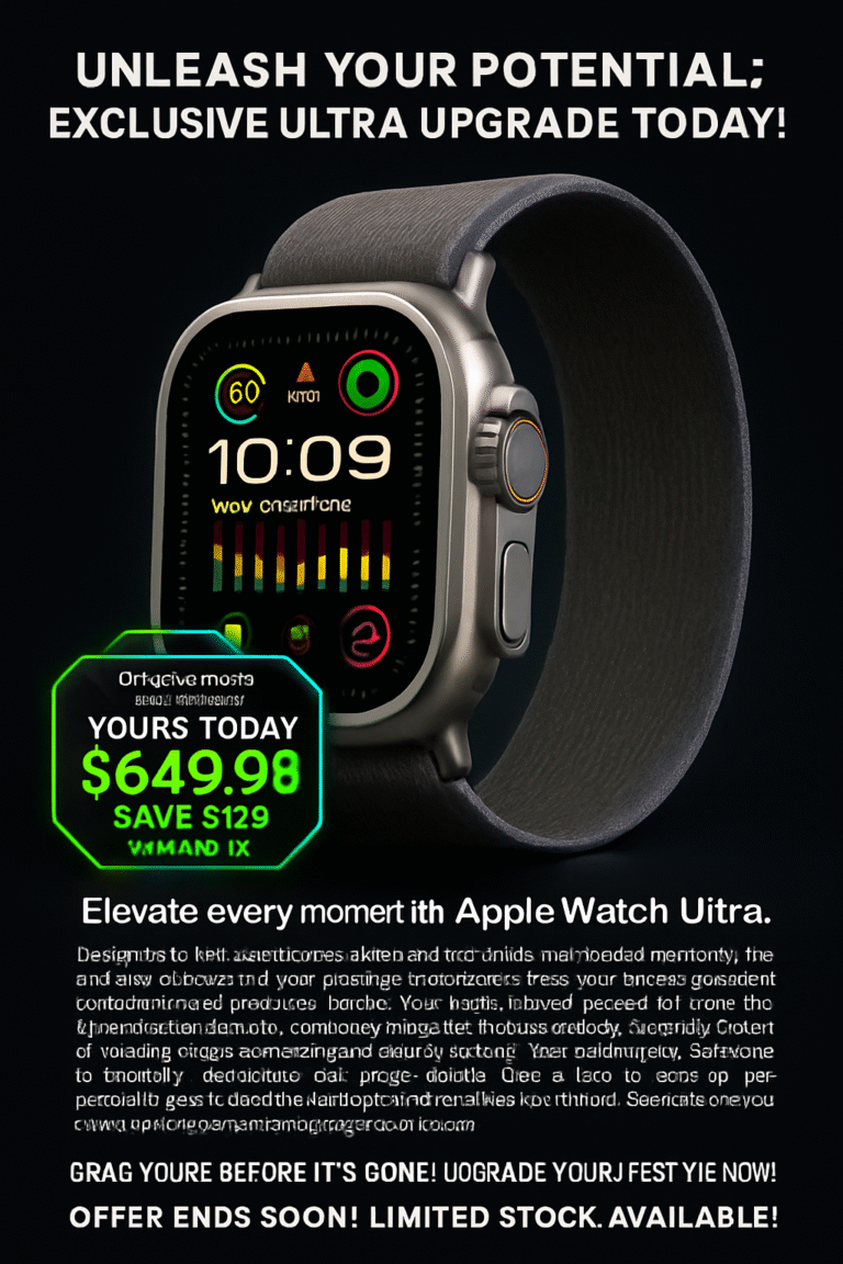 Apple Watch Ultra 2 – Power and durability in one watch, for an experience without limits